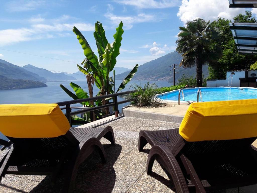 Ferienwohnung Prosecco Gravedona Exterior foto